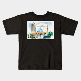 City Hall - Edmonton Kids T-Shirt